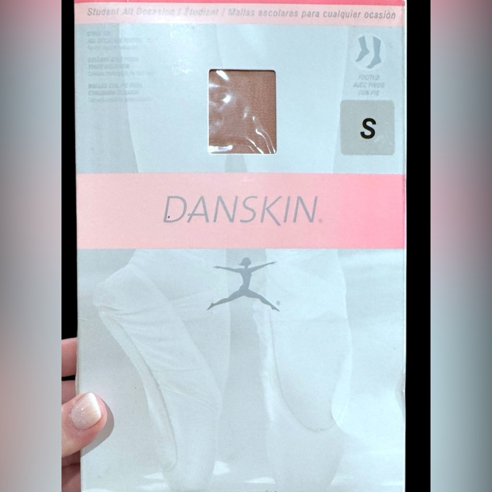 Danskin Girls' Student Footed Tight Size Small